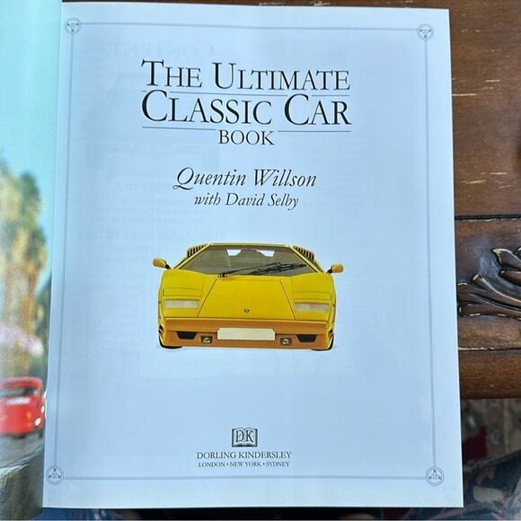 CLASSIC CARS OF THE WORLD a Coffee Table Book by Quentin Willson - Picture 7 of 16